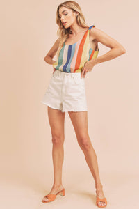 Rainbow Stripe Cami