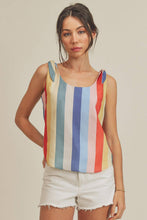 Load image into Gallery viewer, Rainbow Stripe Cami