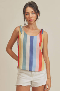 Rainbow Stripe Cami