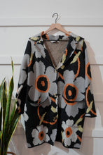 Load image into Gallery viewer, Gray Multi Floral Cardigan