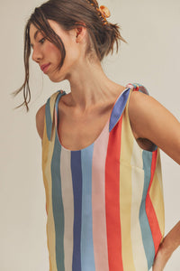 Rainbow Stripe Cami