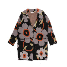 Load image into Gallery viewer, Gray Multi Floral Cardigan